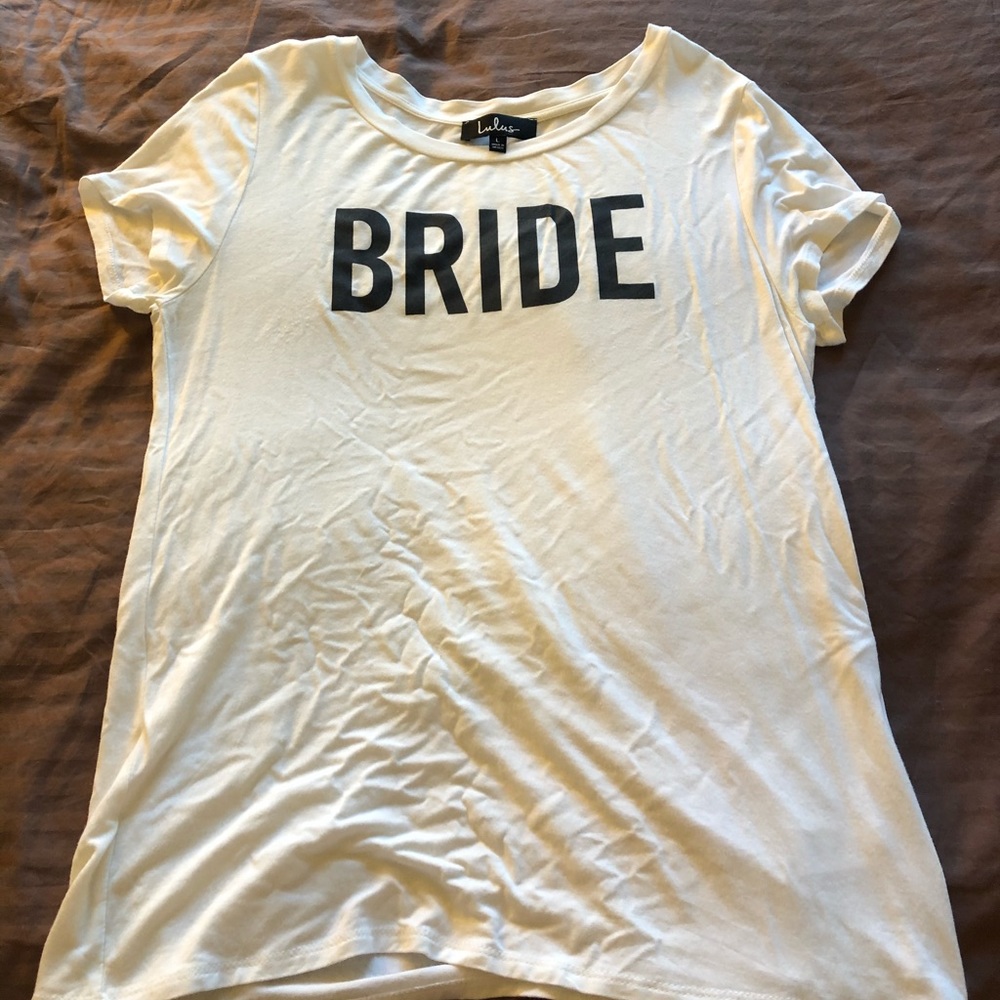 Bride shirt